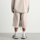 Balenciaga Men's Heavy Cotton Workwear Pants in Light Grey