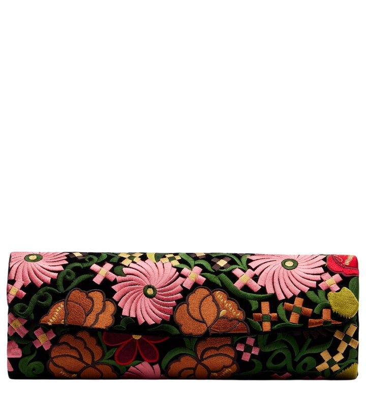 Photo: La DoubleJ Small embroidered clutch