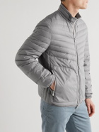 Brunello Cucinelli - Cotton-Blend Jacket with Detachable Quilted Shell Down Liner - Blue