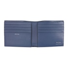 Paul Smith and Christoph Niemann Blue Security Bifold Wallet