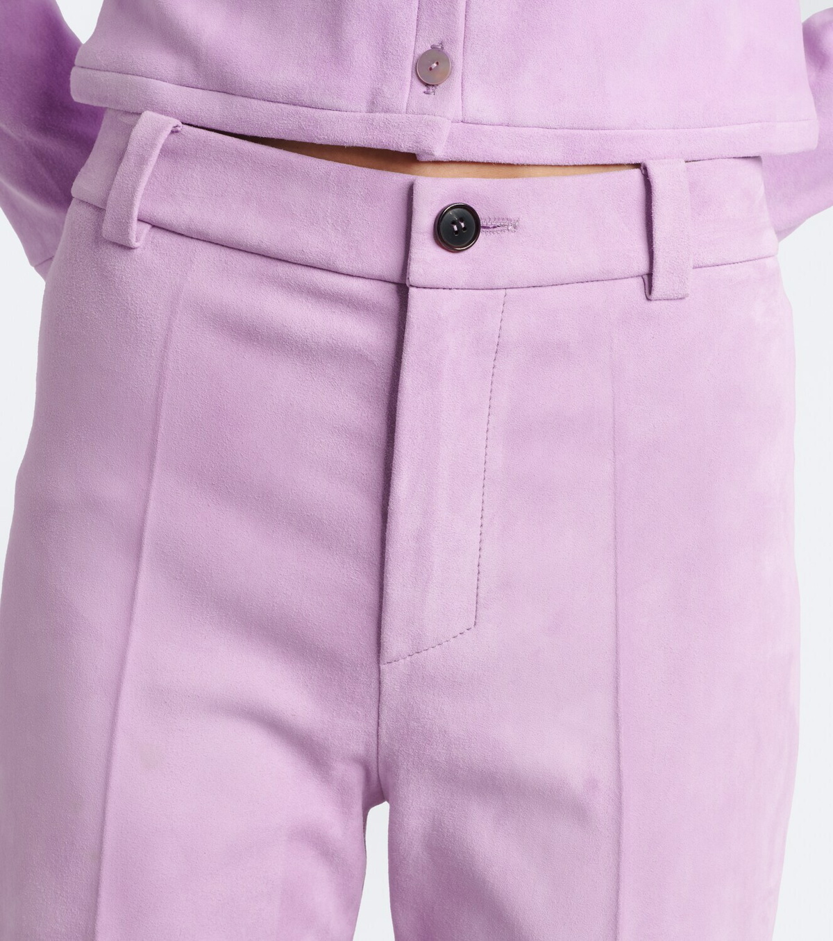 Stouls Lizzy suede bootcut pants