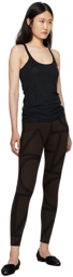 TOTEME Brown Monogram Leggings