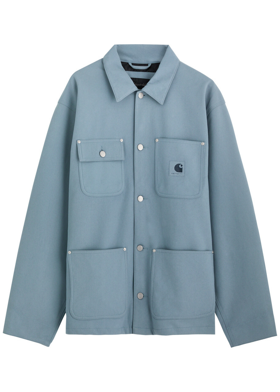 ジャケット・アウター Carhartt WIP MICHIGAN COAT - Dusky Blue Carhartt WIP Michigan Coat - Dusky Blue (Stone Canvas