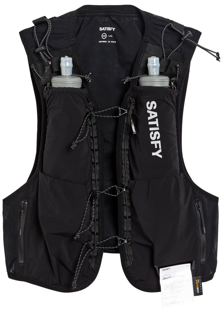 トップス SATISFY JUSTICE CORDURA HYDRATION VEST Satisfy - Justice Cordura Hydration Vest 5L in Falcon – Stoy