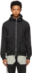 Arnar Már Jónsson Black Convertible Jacket