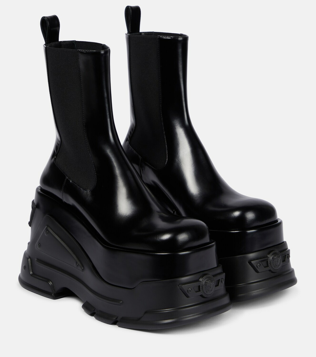 Versace. Medusa-plaque ankle boots. Versace Men main image 2