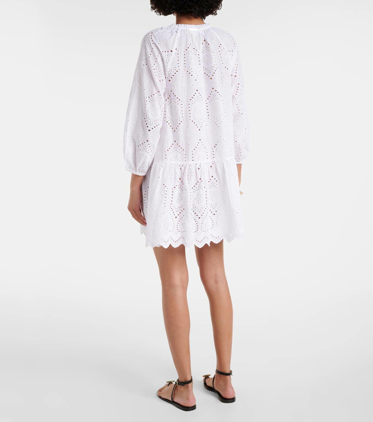 Heidi Klein Rhode Island broderie anglaise minidress