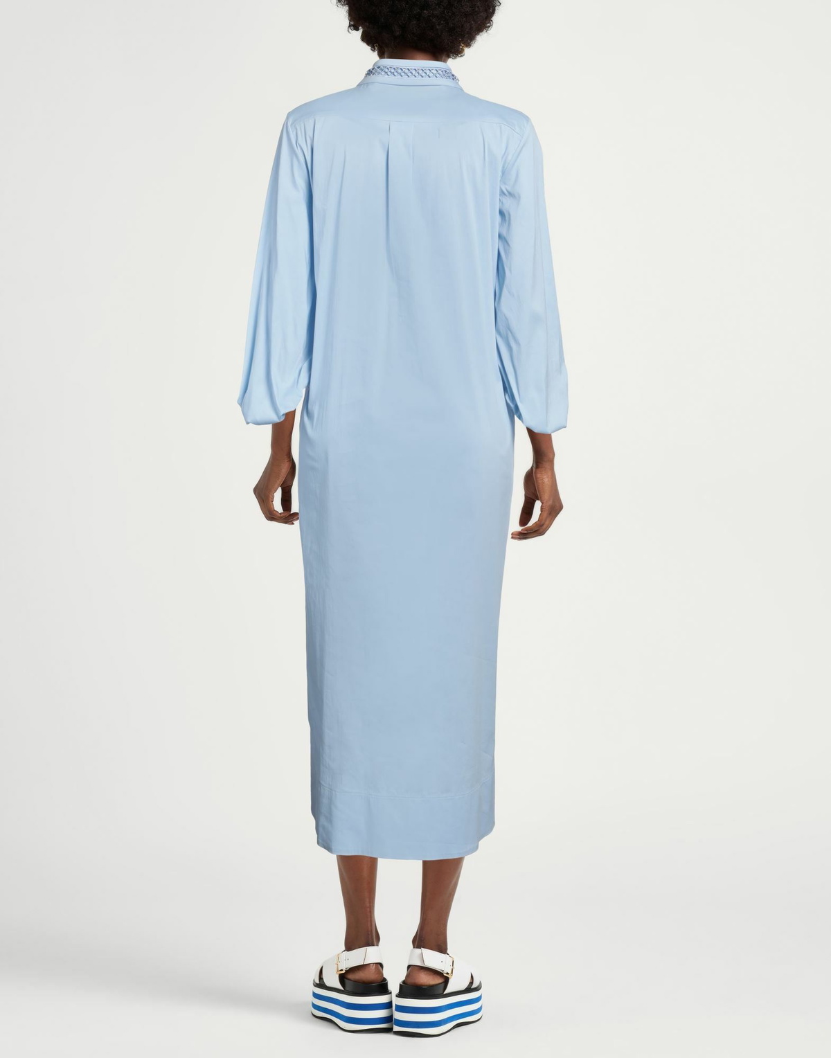 Jijil Womens Midi dress Sky in Blue