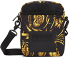 Versace Jeans Couture Black Regalia Baroque Crossbody Bag
