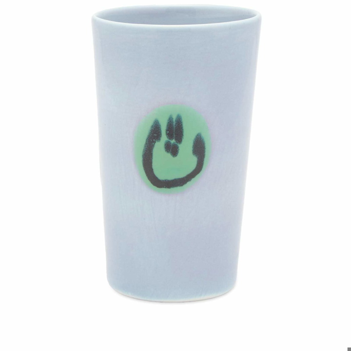 Photo: Frizbee Ceramics Bier Cup in Blue Alien