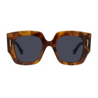 Loewe Lw40129u Anagram 53v Havana Sunglasses