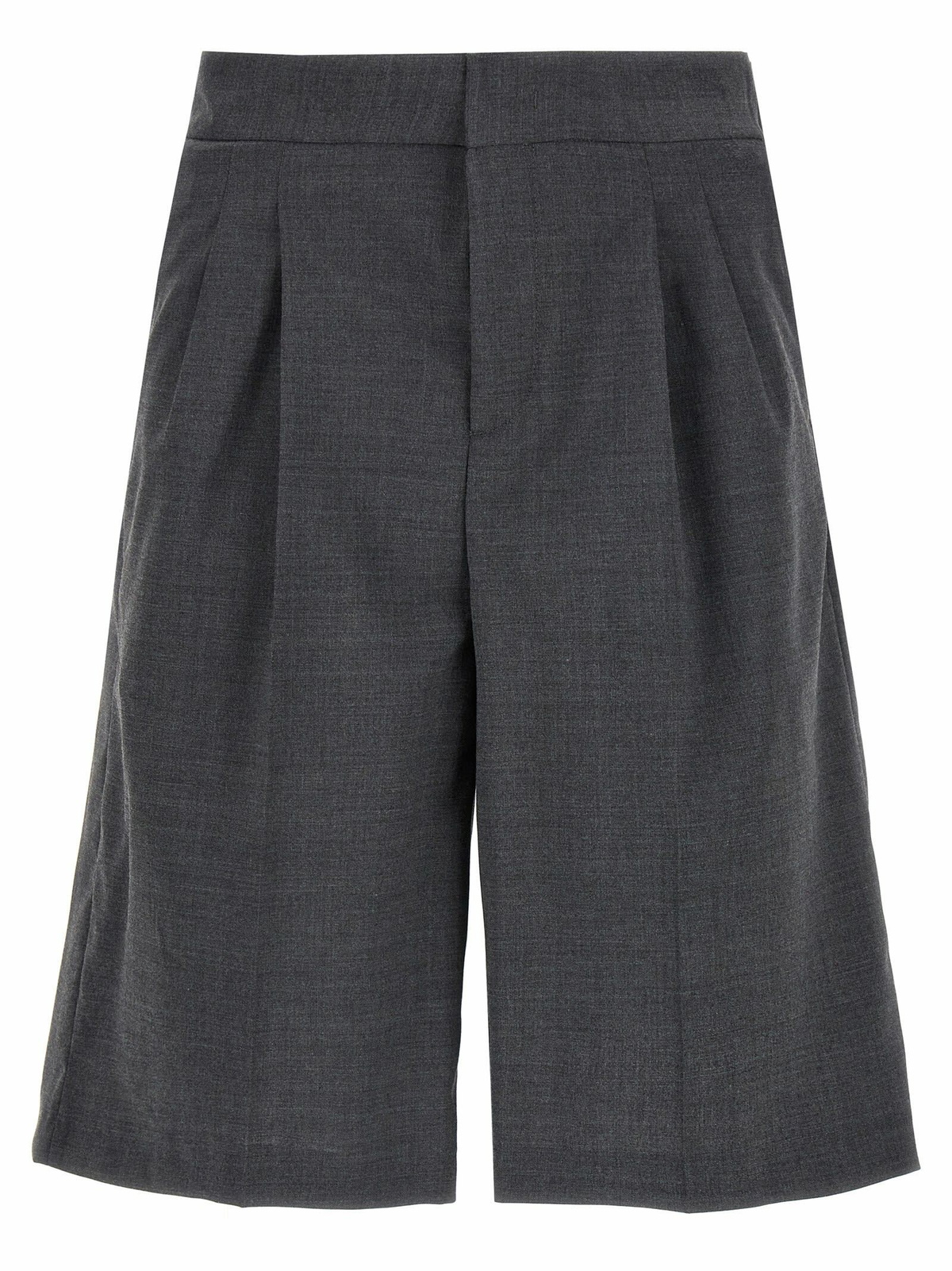 PT Torino Beige Cotton Men Bermuda Shorts
