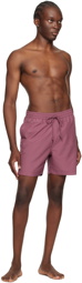 Carhartt Work In Progress Pink Chase Swim Shorts