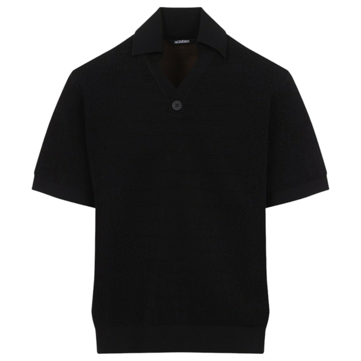 Jacquemus - Belo Cable-Knit Polo Shirt - Green Jacquemus