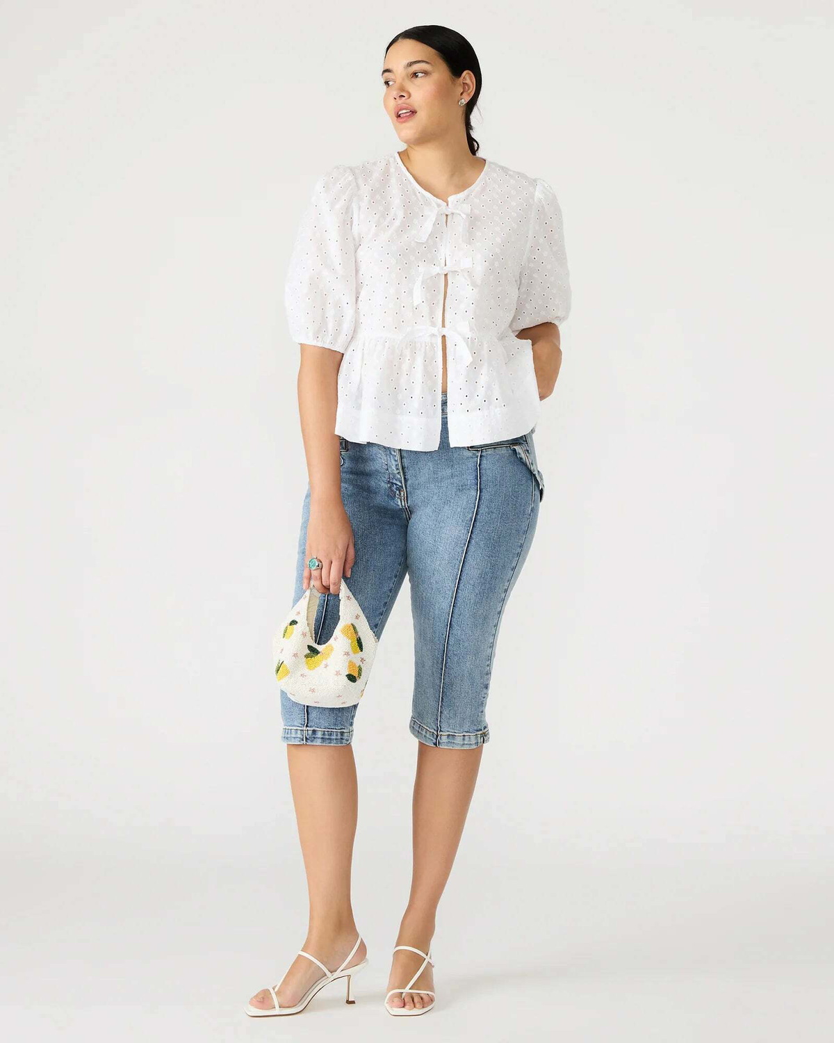 Steve Madden Paula Top in White