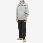 Pleasures Men's Pub Hoody in Heather Grey