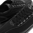 Stepney Workers Club Dellow Canvas Sneakers in Black