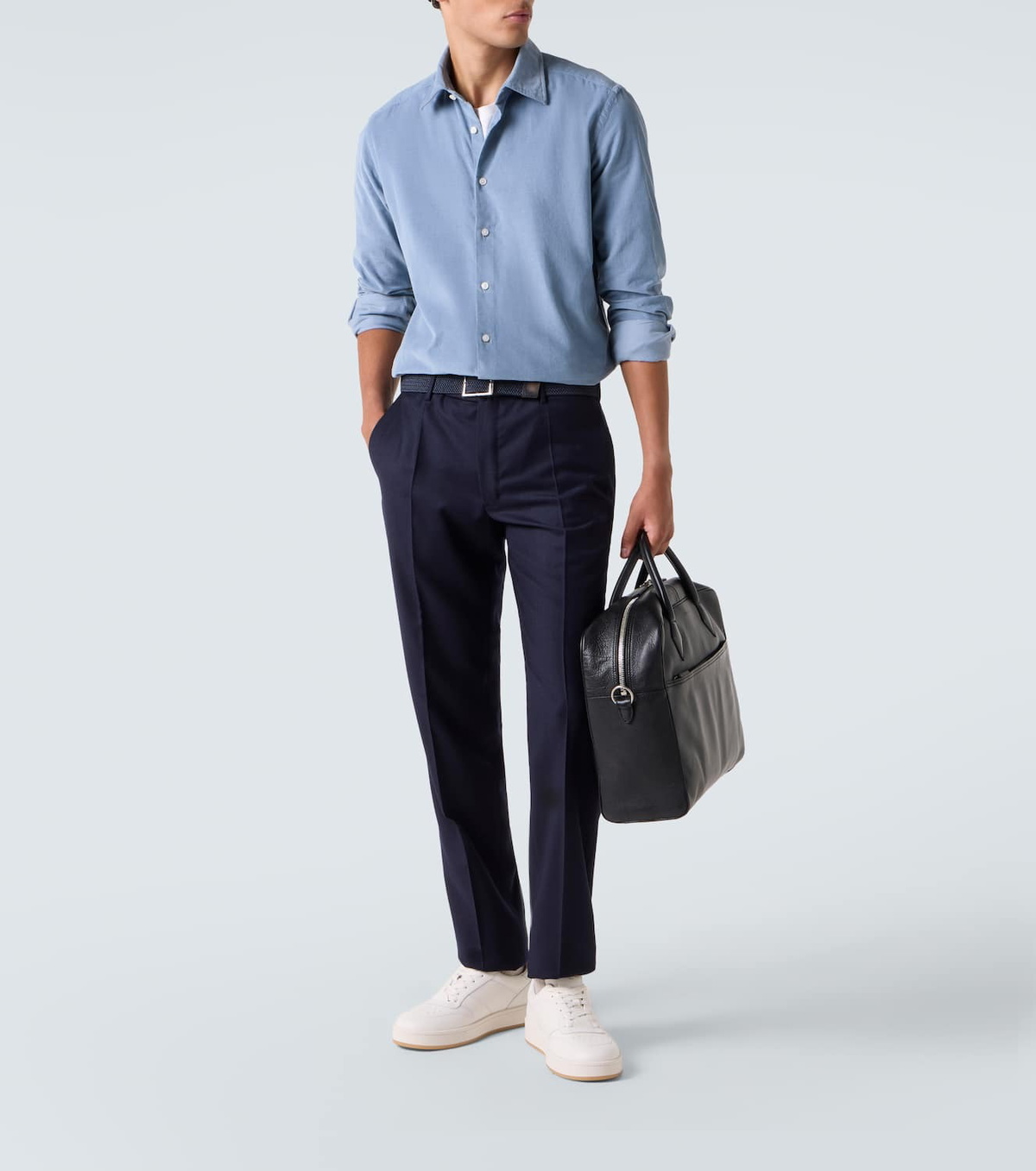 Gianvito Rossi Slam leather sneakers