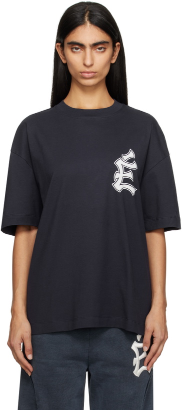 Photo: Études Navy 'The City' Relax T-shirt