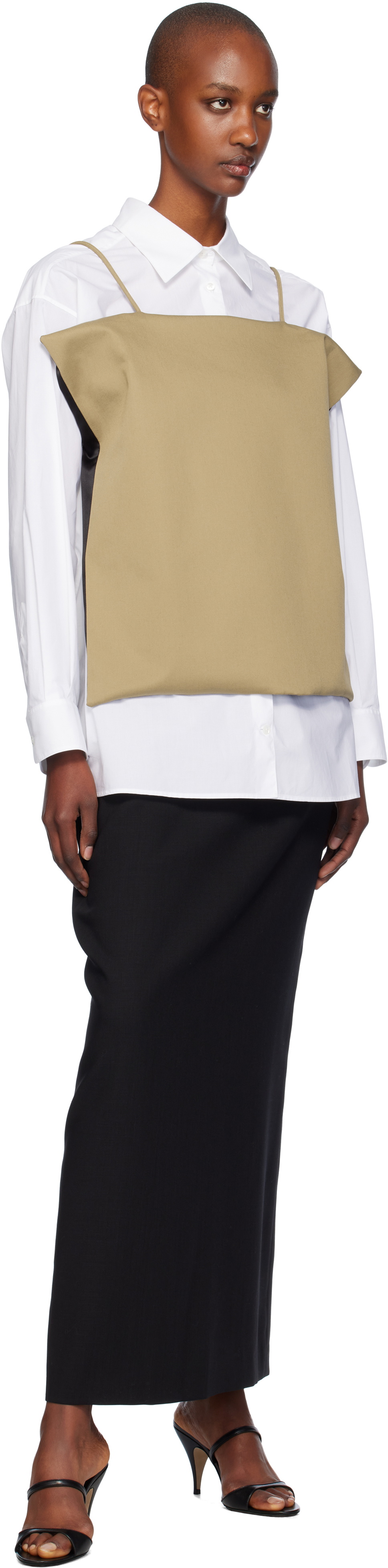 La Collection Beige Panarea Top