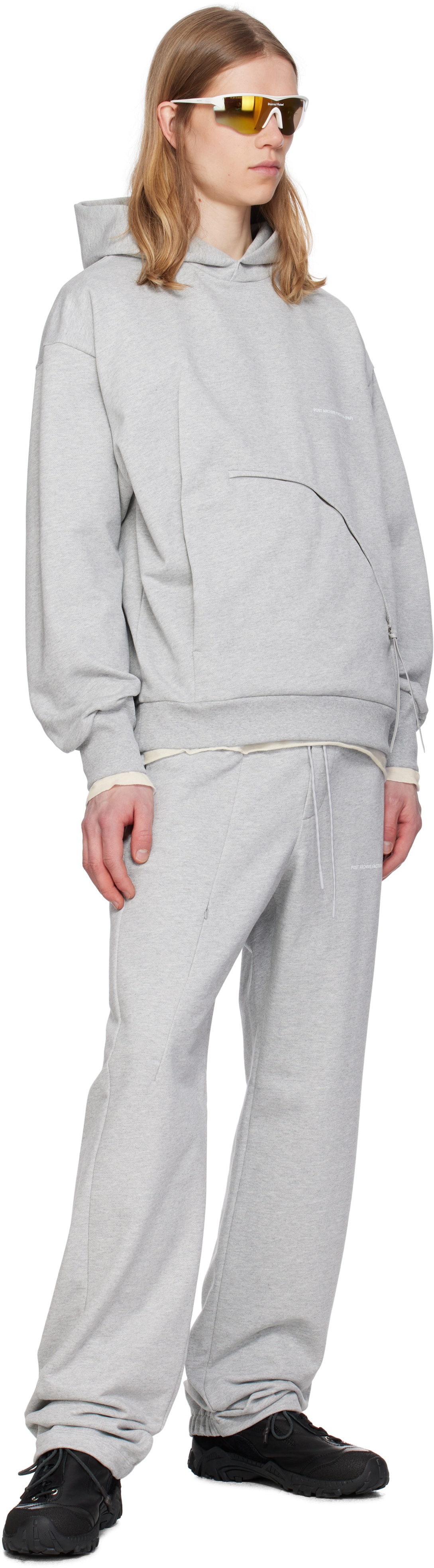 POST ARCHIVE FACTION (PAF) Gray 8.0 Right Lounge Pants