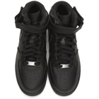 Nike Black Air Force 1 Mid 07 Sneakers