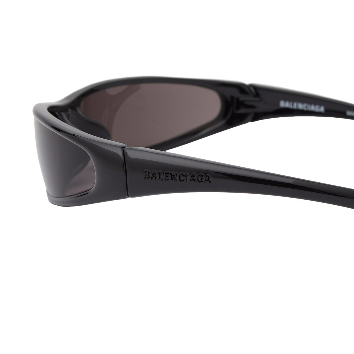 Balenciaga BB0383S Sunglasses in Black/Grey 