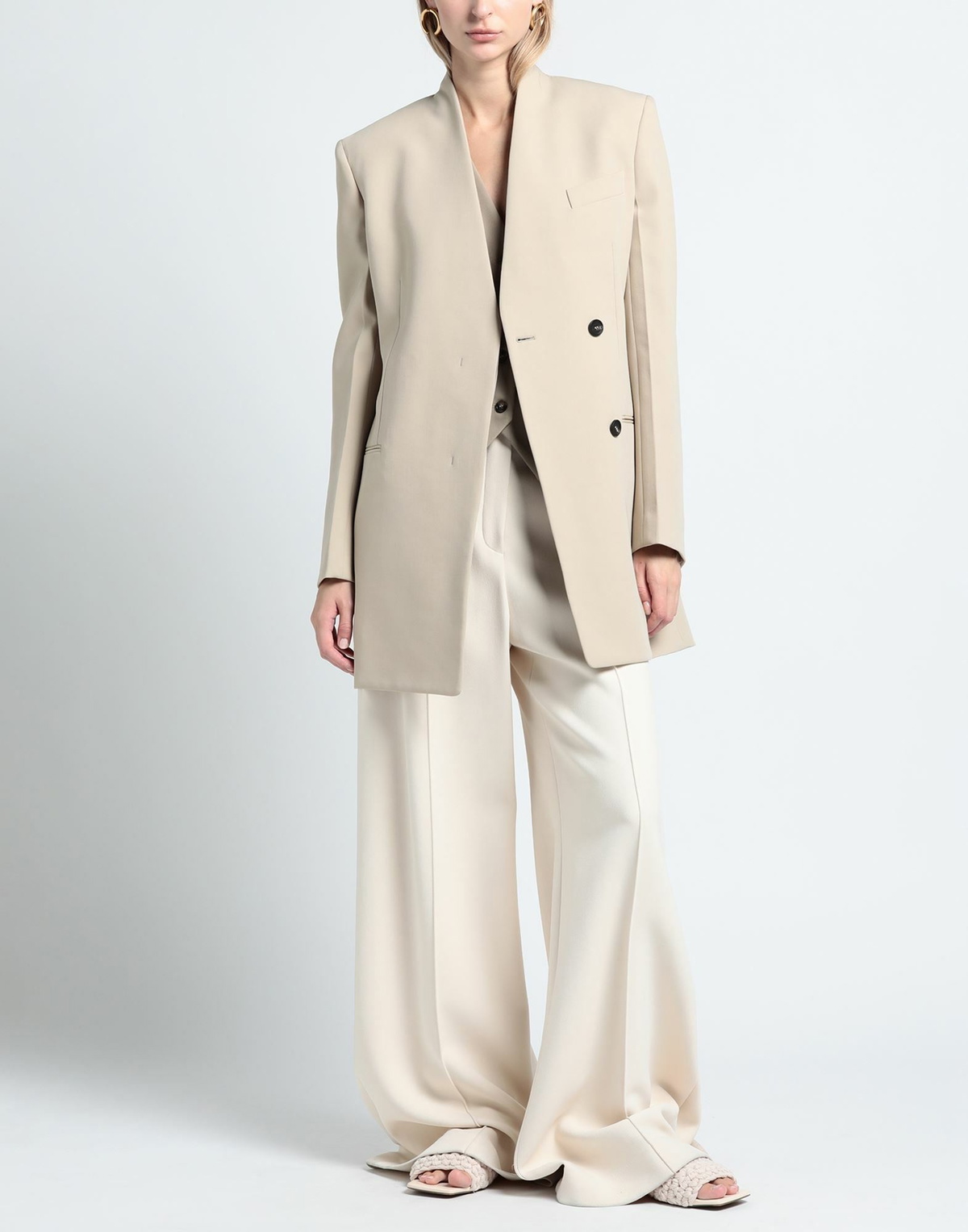 Ferragamo Womens Blazer in Beige
