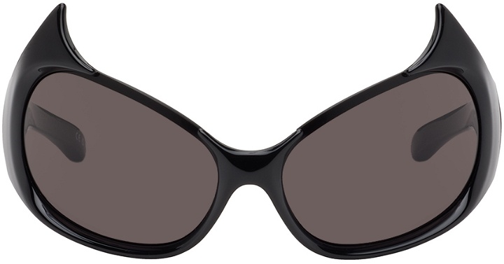 Photo: Balenciaga Black Gotham Cat Sunglasses