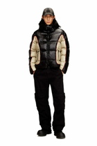 Diesel Hooded puffer jacket in shiny ripstop - Winter Jackets Mens in Multicolor