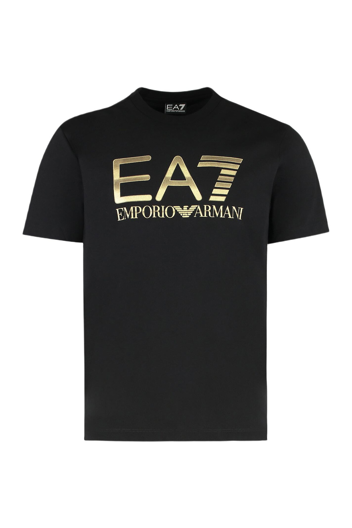 EA7 Logo Cotton T-shirt