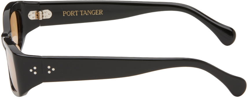 Luna | Black Acetate | Tobacco Lens | Port Tanger Sunglasses