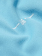 AMIRI - Always On Point Logo-Embroidered Jersey Zip-Up Track Jacket - Blue