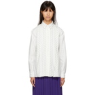 Harikae Off-White Button-Up Shirt