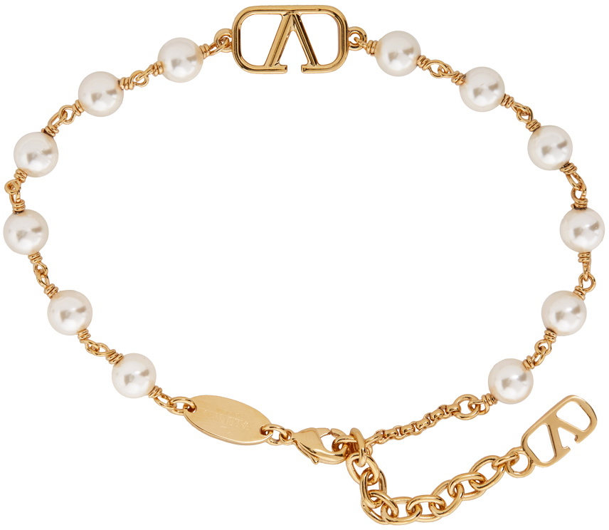 Valentino pearl deals bracelet