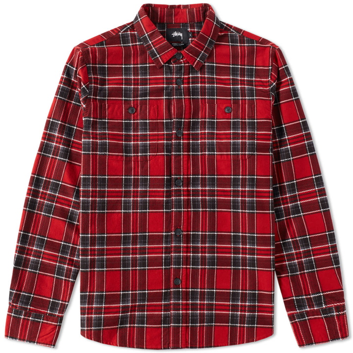 Photo: Stussy Double Brush Flannel Shirt