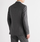 Caruso - Birdseye Wool Suit Jacket - Gray