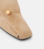 Herbert Levine Showtime suede loafer pumps