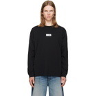 MM6 Maison Margiela Black Cotton T-shirt