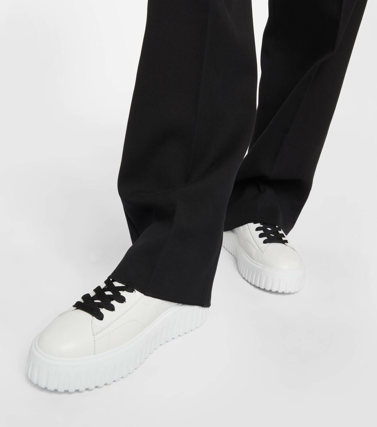 Hogan H-Stripes leather sneakers Hogan