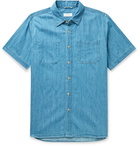 Saturdays NYC - Centre Denim Shirt - Blue