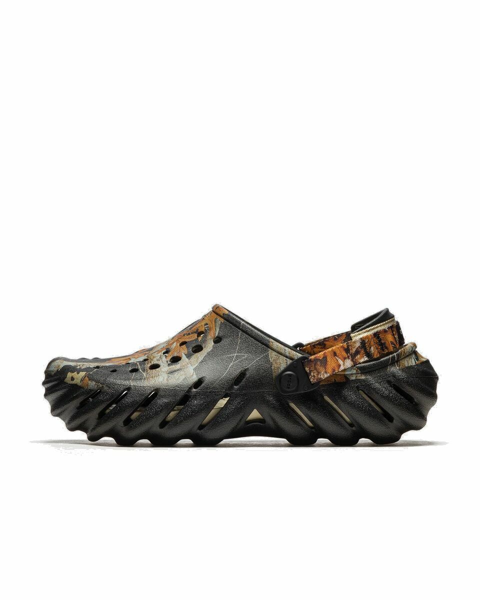 Photo: Crocs Echo Clog Realtree Edge Black|Multi - Mens - Sandals & Slides