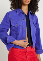 Versace Blouson Denim Jacket Blue