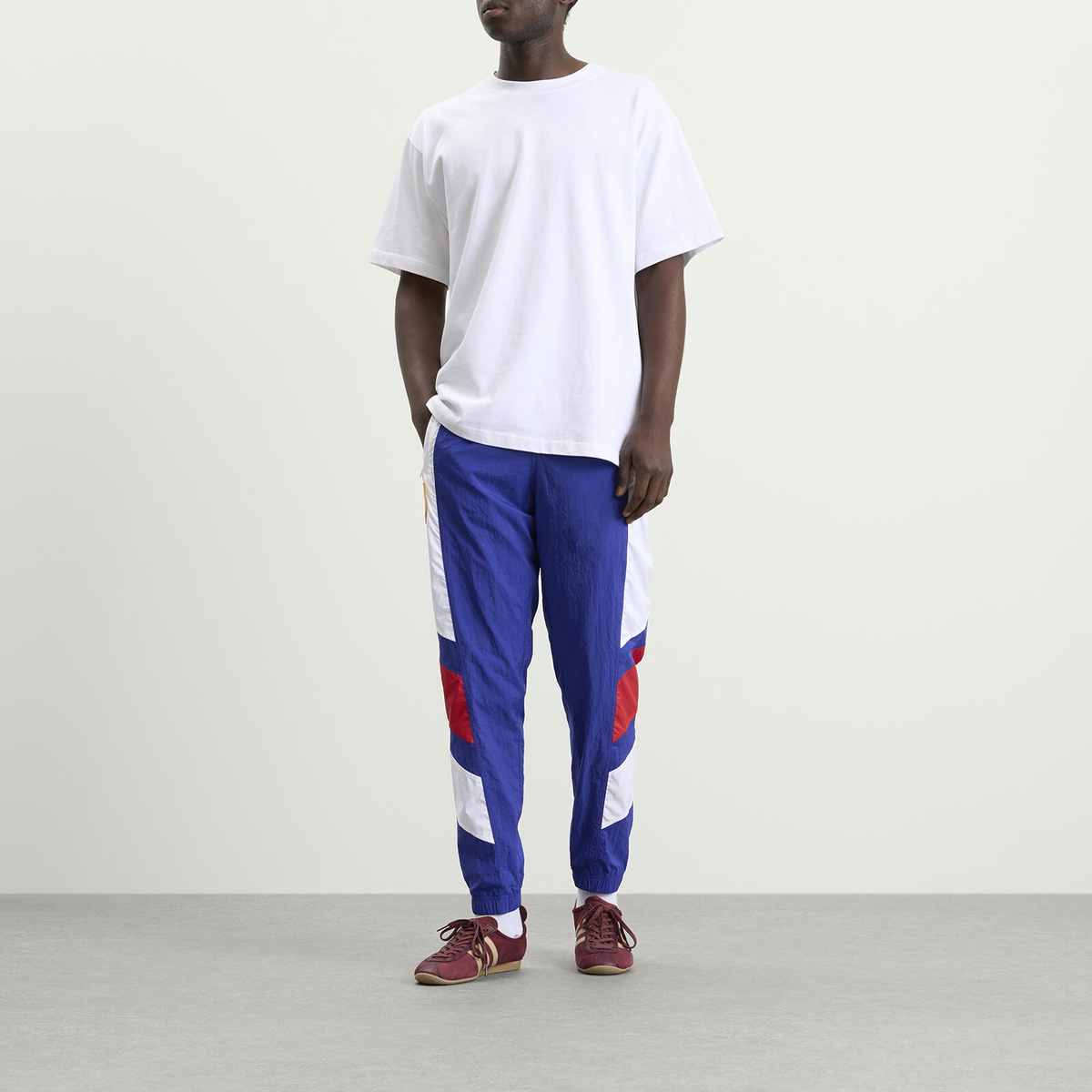 Adidas Men's JFA EQT Track Pant in Active Blue