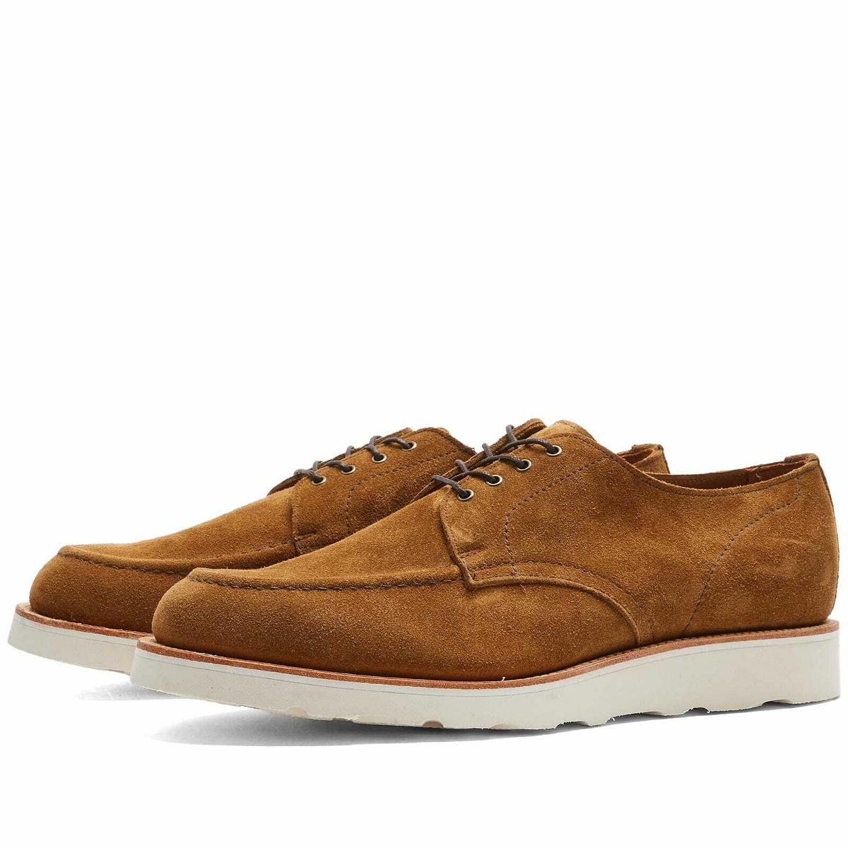 Photo: Sanders Men's Henry Apron Gibson in Tobacco Suede