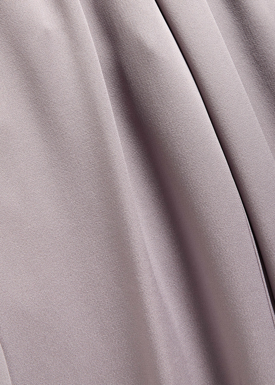 Herno Wide-leg Crepe de Chine Trousers Light Pink