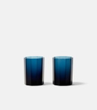 NasonMoretti Dodeca set of 2 glass tumblers