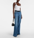 Versace Cotton-blend bodysuit