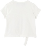 Versace Baby White Safety Pin T-Shirt
