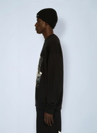 Off-White Cupid Paper Skate Crewneck Sweatshirt